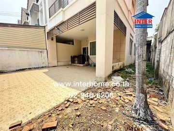 2-storey townhouse, 30.9 sq.w., Buntharik Lam Luk Ka Village, Khlong 4, near Lat Sawai Market, Rangsit-Nakhon Nayok Road, Phra Ong Chao Sai Road, Khlo