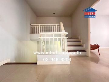 2-storey townhouse, 30.9 sq.w., Buntharik Lam Luk Ka Village, Khlong 4, near Lat Sawai Market, Rangsit-Nakhon Nayok Road, Phra Ong Chao Sai Road, Khlo