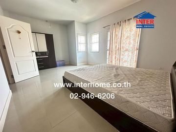 2-storey townhouse, 30.9 sq.w., Buntharik Lam Luk Ka Village, Khlong 4, near Lat Sawai Market, Rangsit-Nakhon Nayok Road, Phra Ong Chao Sai Road, Khlo