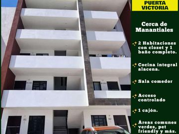 Hermoso departamento en venta en Puerta Victoria.