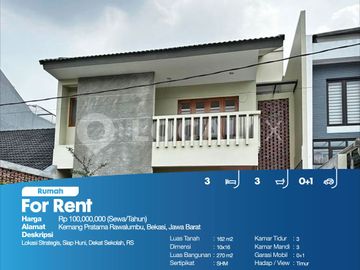 Rumah Kemang Pratama Rawalumbu, Bekasi, Jawa Barat