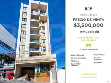 Departamento en venta Torre Grecia