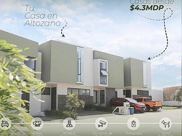 TU NUEVO HOGAR EN ALTOZANO MORELIA, MICH. EN ZONA COMERCIAL