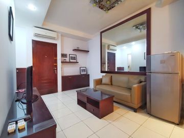 Jual Apartemen 2 Kamar Furnished, Mediterania Garden 2 Central Park Jakarta Barat