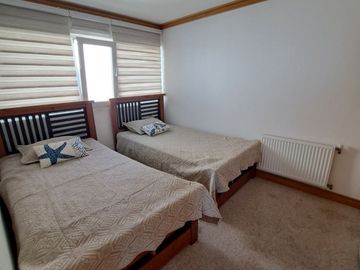 Espectacular departamento con linda vista al mar , 4 D , 3 B , 2 E  ,ubicado Costa de Montemar