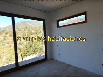 Parcela con casa casi terminada en Casablanca 3D 2B $84.900.000