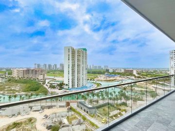 EXCLUSIVO Y LUJOSO DEPARTAMENTO CON PRECIO DE OPORTUNIDAD EN LA ICÓNICA SHARK TOWER, PUERTO CANCUN
