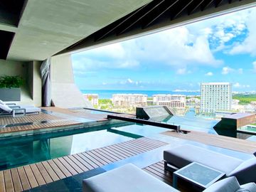 EXCLUSIVO Y LUJOSO DEPARTAMENTO CON PRECIO DE OPORTUNIDAD EN LA ICÓNICA SHARK TOWER, PUERTO CANCUN