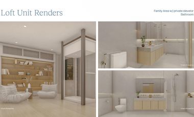 3 Bedroom Loft The Rise at Monterrazas in Guadalupe Cebu City - 409sqm to 533sqm.
