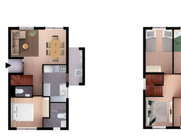 Casa nueva Viena condominio Hacienda La Esmeralda Las Rastras