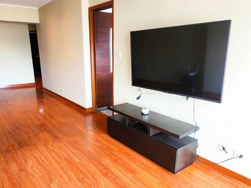 Se Alquila Departamento 71m2., 2 hab. 2 baños, Urb. Barrio Médico Surquillo