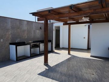 Se Alquila Departamento 71m2., 2 hab. 2 baños, Urb. Barrio Médico Surquillo