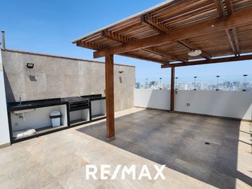 Se Alquila Departamento 71m2., 2 hab. 2 baños, Urb. Barrio Médico Surquillo