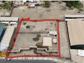 VENDO TERRENO 2,011m2 AV.ALVA MAURTUA EX CHAVALINA/CHINCHA ALTA