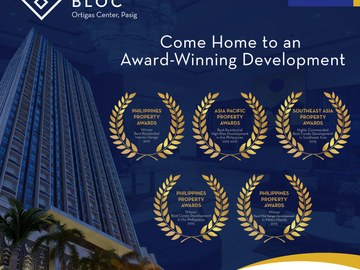 Rent to Own 1 BR Condo Unit in Sapphire Bloc Ortigas Pasig