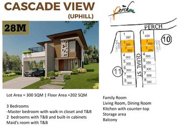 RFO: Cascade View Downhill house and lot at The Perch, Antipolo City