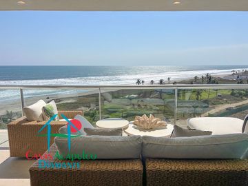 Exclusivo Departamento Frente al Mar con Amplios Espacios y Vista Inigualable