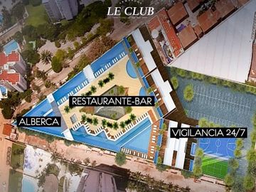 Departamento cond. Armandos le Club, Fracc. Costa Azul