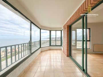 VIÑA DEL MAR VENDE PARTAMENTO 4D VISTA MAR MEJOR UBICACION