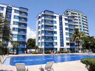 🏢 VENDO HERMOSO DEP. - TRES DORMITORIOS - QUINTO PISO. (TONSUPA - Club Resort del Pacífico) $65,000.oo