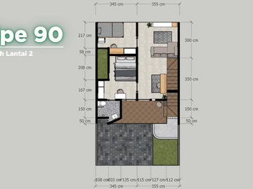 Jual Rumah Villa 3 Lantai di Lembang Islamic Residence