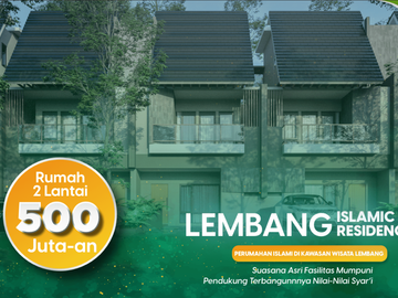 Jual Rumah Villa 3 Lantai di Lembang Islamic Residence