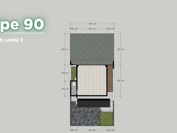 Jual Rumah Villa 3 Lantai di Lembang Islamic Residence