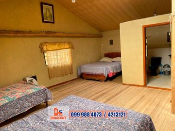 DOS HECTAREAS DE TERRENO DE VENTA CON CASA. IDEAL PARA VACACIONAR