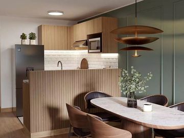 DEPARTAMENTO MODERNO DE 3 HABITACIONES EN ELEGANTE EDIFICIO | SAN MIGUEL