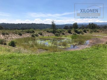 Rancho de Oportunidad con Pozo y Bella Ecología en Villa Del Carbón Edo. Méx., con los servicios necesarios, a solo 7 Min. Del Jardín Central