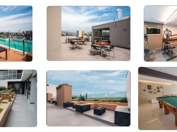 SE ALQUILA MODERNO FLAT 1 DORM FULL AMOBLADO + CLUB HOUSE –IDEAL EJECUTIVO - MIRAFLORES
