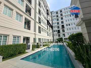 Condominium 27.54 sq.m. Condo Chambery Condo near Kasetsart University, Sriracha, Soi Khao Tung Wua, Thung Sukhla Road, Sukhumvit Road, Sriracha, Chon