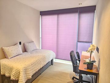 Bonito departamento amueblado nuevo en Be Grand del Valle