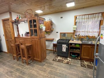 Casa cabaña urbano Los Lleuques turístico Termas de Chillán