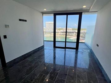 ÚNICO DEPARTAMENTO CON LA MEJOR VISTA DE SHARK TOWER, LADO FRONTAL AL MAR Y CANALES, PRECIO DE OPORTUNIDAD
