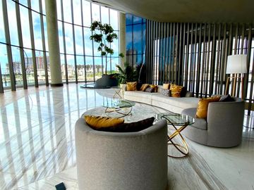 ÚNICO DEPARTAMENTO CON LA MEJOR VISTA DE SHARK TOWER, LADO FRONTAL AL MAR Y CANALES, PRECIO DE OPORTUNIDAD