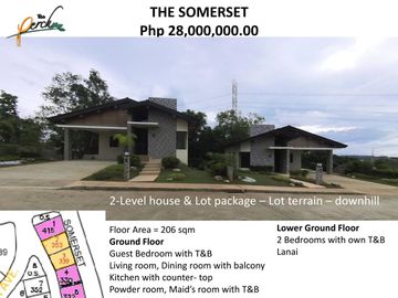 RFO: Somerset House and Lot at The Perch, Antipolo City