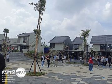 Dijual Rumah Park Serpong Lippo Legok Tangerang Unit Baru Mau Serah Terima Progres Bangun Murah Lokasi Sangat Strategis
