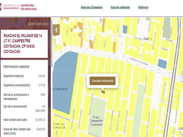 VENTA CASARANCHOE EL PALMAR NO EXT 44 CDMX CP 04938 CAMPESTRE COYOACAN CIUDAD DE MÉXICO