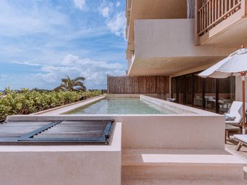 Departamentos de máximo lujo frente al mar en Playa del Carmen. Exclusividad en residencial privado.