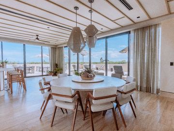 Departamentos de máximo lujo frente al mar en Playa del Carmen. Exclusividad en residencial privado.