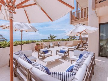 Departamentos de máximo lujo frente al mar en Playa del Carmen. Exclusividad en residencial privado.