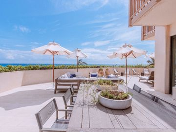 Departamentos de máximo lujo frente al mar en Playa del Carmen. Exclusividad en residencial privado.