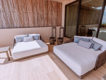 Departamentos de máximo lujo frente al mar en Playa del Carmen. Exclusividad en residencial privado.