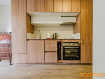 Departamento Semi Nuevo, Moderno y muy bien ubicado al lado del Metro en el corazón de Ñuñoa