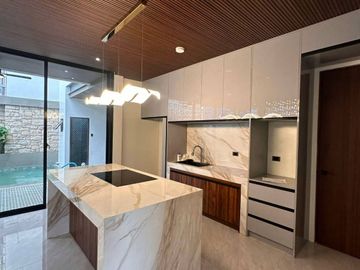 FOR SALE FURNISHED MODERN CONTEMPORARY TWO STOREY HOUSE AND LOT WITH SWIMMING POOL NEAR SM TELABASTAGAN