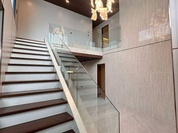 FOR SALE FURNISHED MODERN CONTEMPORARY TWO STOREY HOUSE AND LOT WITH SWIMMING POOL NEAR SM TELABASTAGAN