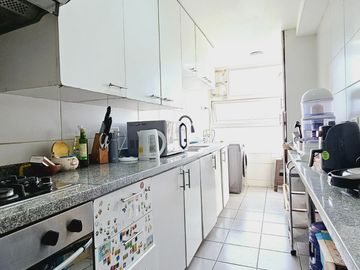 Dpto. en Venta en Huechuraba con 2 estacionamientos Tandem