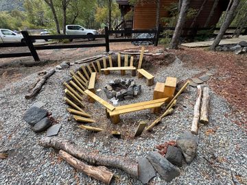 Casa cabaña 2 pisos 3D2B centro Valle Las Trancas termas de Chillán