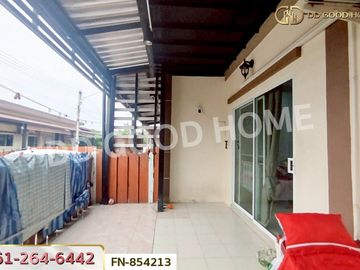 FN-854213 Twin house CK Ville 7 Rama 2 - Tha Chin, Samut Sakhon, near Wat Chong Lom